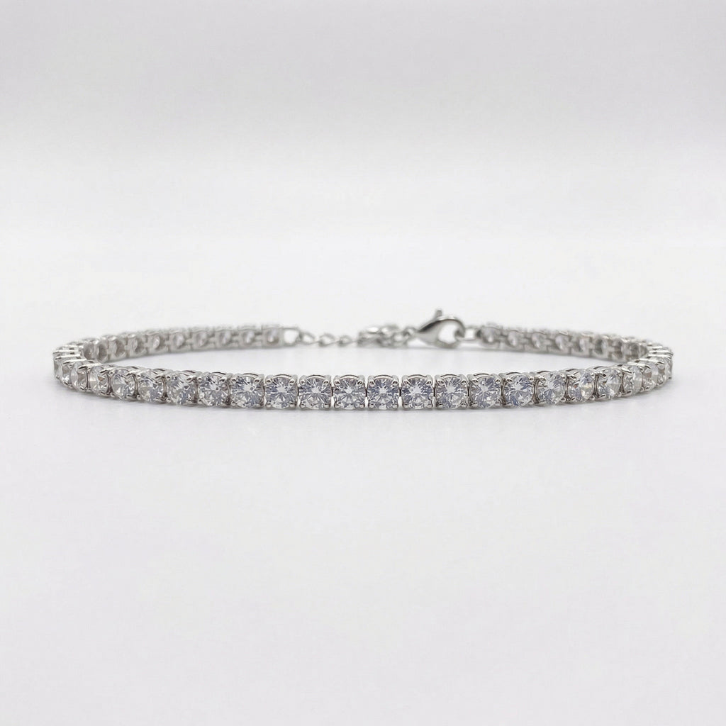 Silver Tennis Bracelet