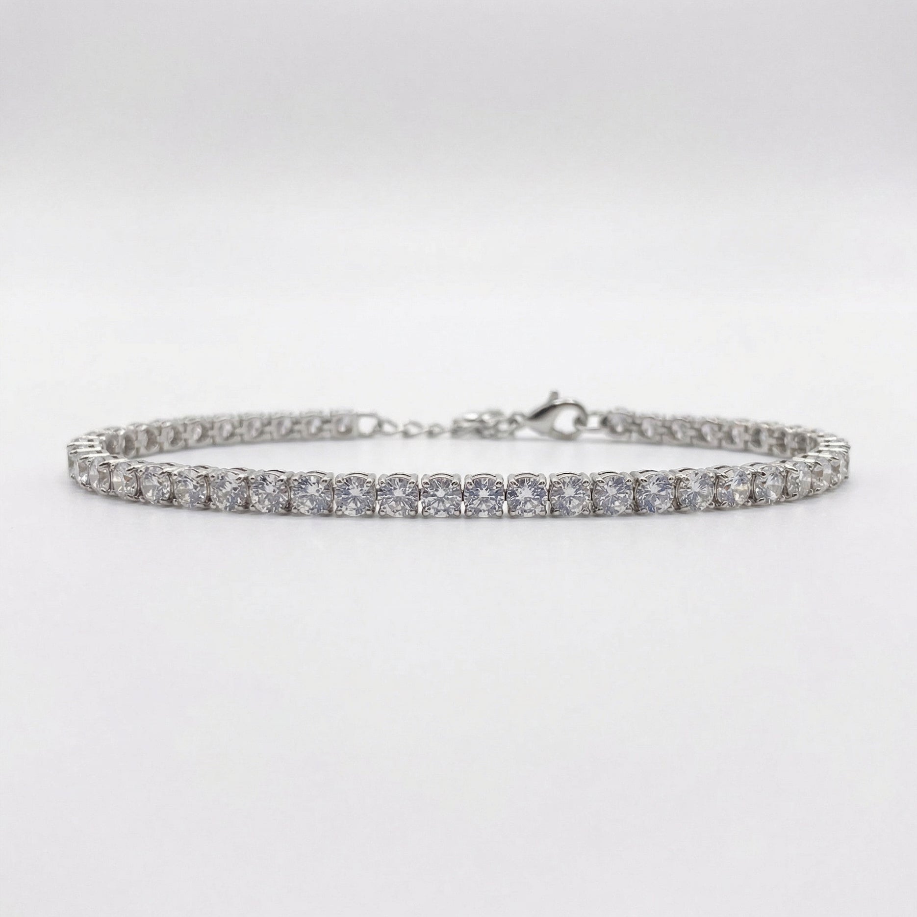 Silver Tennis Bracelet